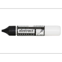 Cargar imagen en el visor de la galería, Acrílico Abstract  3D Liners Sennelier 116 Blanco Titanio 27 ml
