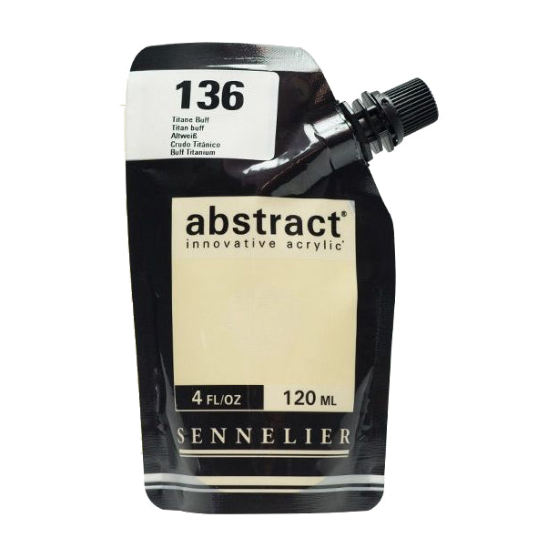 Acrílico Abstract Sennelier 136 Crudo Titánico Pouch 120 ml
