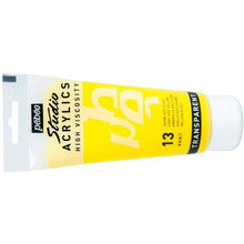 Cargar imagen en el visor de la galería, Acrílico Pébéo 100 ml 13/ Amarillo Azo Claro
