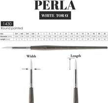 Cargar imagen en el visor de la galería, Pincel Redondo 1430 Perla 18 Escoda
