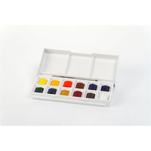 Cargar imagen en el visor de la galería, Acuarelas Estuche de Viaje Cotman 12 Pastillas

