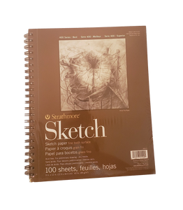Block Strathmore Sketch Serie 400 9 x12 in (22.8 x 30.8 cms)