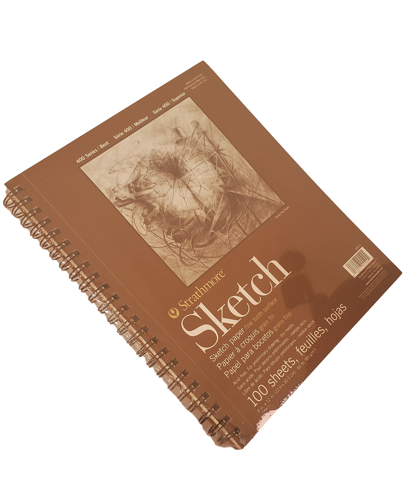 Block Strathmore Sketch Serie 400 9 x12 in (22.8 x 30.8 cms) – Ossander