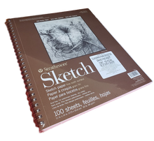 Cargar imagen en el visor de la galería, Block Strathmore Sketch Serie 400 11 x 14 in  (27.9 x 35.6 cms)
