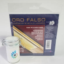 Cargar imagen en el visor de la galería, Set imitación Hoja de Oro
