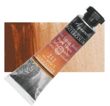 Cargar imagen en el visor de la galería, Acuarela L&#39;Aquarelle Sennelier 10 ml 202 Tierra Sombra Tostada S1
