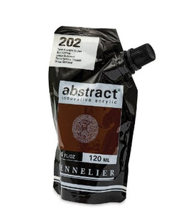 Acrílico Abstract Sennelier 202 Tierra Sombra Tostada Pouch 120 ml