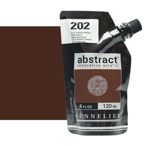 Acrílico Abstract Sennelier 202 Tierra Sombra Tostada Pouch 120 ml