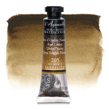 Cargar imagen en el visor de la galería, Acuarela L&#39;Aquarelle Sennelier 10 ml 205 Tierra Sombra Natural

