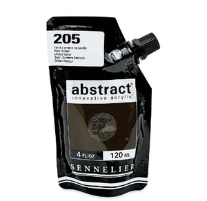 Acrílico Abstract Sennelier 205 Tierra Sombra Natural Pouch 120 ml