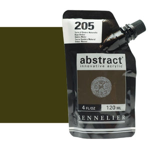 Acrílico Abstract Sennelier 205 Tierra Sombra Natural Pouch 120 ml