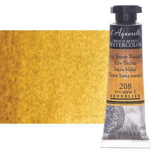 Acuarela L'Aquarelle Sennelier 10 ml 208 Tierra Siena natural