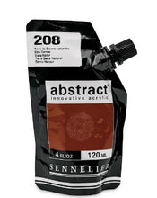 Cargar imagen en el visor de la galería, Acrílico Abstract Sennelier 208 Tierra Siena Natural Pouch 120 ml
