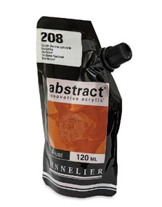 Acrílico Abstract Sennelier 208 Tierra Siena Natural Pouch 120 ml