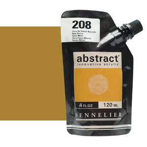 Acrílico Abstract Sennelier 208 Tierra Siena Natural Pouch 120 ml