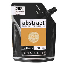 Cargar imagen en el visor de la galería, Acrílico Abstract Sennelier 208 Tierra Siena Natural Pouch 500 ml
