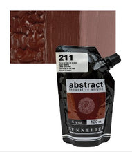 Cargar imagen en el visor de la galería, Acrílico Abstract Sennelier 211 Tierra Siena Tostada Pouch 120 ml
