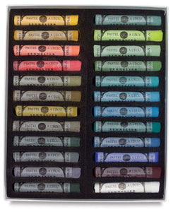Caja Pasteles Extra suaves à l'écu "Paisaje" 24 colores Sennelier