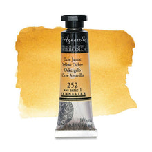 Cargar imagen en el visor de la galería, Acuarela L&#39;Aquarelle Sennelier 10 ml 252 Ocre Amarillo
