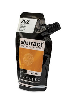 Acrílico Abstract Sennelier 252 Ocre Amarillo Pouch 120 ml