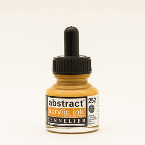 Tinta Acrílica Abstract Sennelier 252 Ocre Amarillo 30 ml