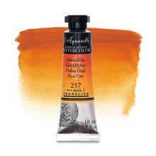 Cargar imagen en el visor de la galería, Acuarela L&#39;Aquarelle Sennelier 10 ml 257 Ocre Oro
