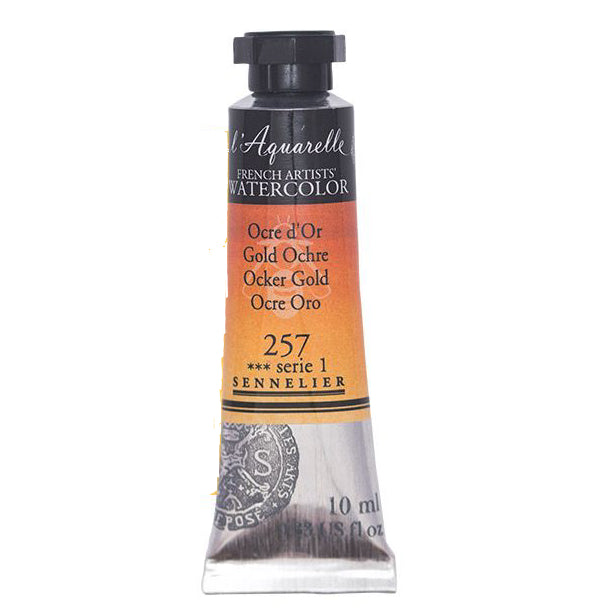 Acuarela L'Aquarelle Sennelier 10 ml 257 Ocre Oro