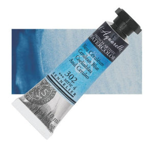 Acuarela L'Aquarelle Sennelier 10 ml 302 Azul Ceruleo
