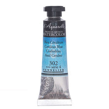 Cargar imagen en el visor de la galería, Acuarela L&#39;Aquarelle Sennelier 10 ml 302 Azul Ceruleo
