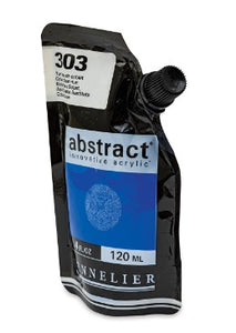 Acrílico Abstract Sennelier 303 Azul Cobalto Imitación Pouch 120 ml