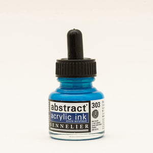 Tinta Acrílica Abstract Sennelier 303 Azul Cobalto imitación 30 ml
