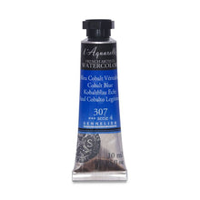 Cargar imagen en el visor de la galería, Acuarela L&#39;Aquarelle Sennelier 10 ml 307 Azul Cobalto Legítimo S4
