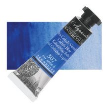Cargar imagen en el visor de la galería, Acuarela L&#39;Aquarelle Sennelier 10 ml 307 Azul Cobalto Legítimo S4
