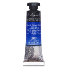 Cargar imagen en el visor de la galería, Acuarela L&#39;Aquarelle Sennelier 10 ml 309 Azul Cobalto Oscuro
