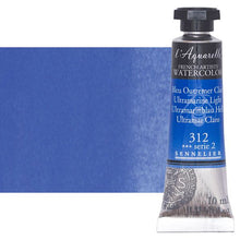 Cargar imagen en el visor de la galería, Acuarela L&#39;Aquarelle Sennelier 10 ml 312 Ultramar Claro
