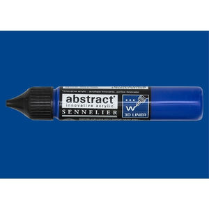 Acrílico Abstract  3D Liners Sennelier 314 Azul Ultramar 27 ml