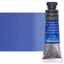 Cargar imagen en el visor de la galería, Acuarela L&#39;Aquarelle Sennelier 10 ml 314 Azul Ultramar Francés
