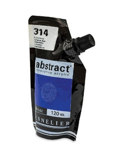 Acrílico Abstract Sennelier 314 Azul Ultramar Pouch 120 ml