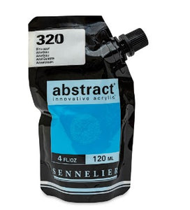 Acrílico Abstract Sennelier 320 Azul Celeste Pouch 120 ml