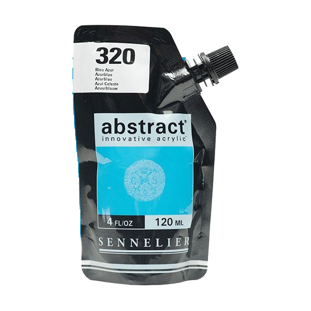 Acrílico Abstract Sennelier 320 Azul Celeste Pouch 120 ml