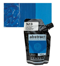 Cargar imagen en el visor de la galería, Acrílico Abstract Sennelier 323 Azul Ceruleo Imitación Pouch 120 ml
