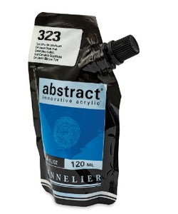 Acrílico Abstract Sennelier 323 Azul Ceruleo Imitación Pouch 120 ml