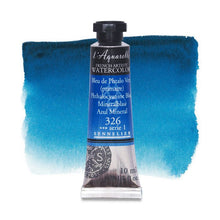 Cargar imagen en el visor de la galería, Acuarela L&#39;Aquarelle Sennelier 10 ml 326 Azul Mineral
