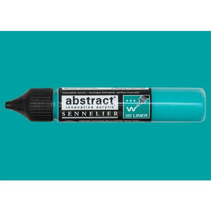 Acrílico Abstract  3D Liners Sennelier 341 Turquesa 27 ml