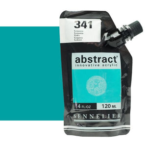 Acrílico Abstract Sennelier 341 Turquesa Pouch 120 ml