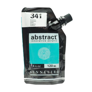 Acrílico Abstract Sennelier 341 Turquesa Pouch 120 ml
