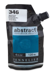 Acrílico Abstract Sennelier 346 Azúl de China Pouch 120 ml