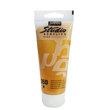 Cargar imagen en el visor de la galería, Acrílico Pébéo 100 ml 350 / Oro Rico Iridiscente Metálicos
