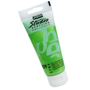 Acrílico Pébéo 100 ml 359 / Verde Amarillo Iridiscente