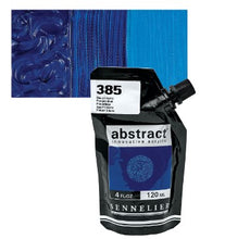 Cargar imagen en el visor de la galería, Acrílico Abstract Sennelier 385 Azul Primario Pouch 120 ml
